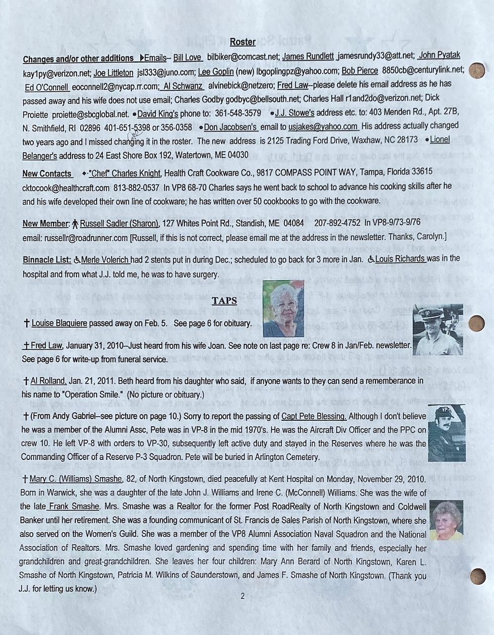 Mar-Apr. 2011 Newsletter 143